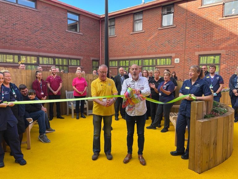 Quantil supports local hopital Wellbeing garden